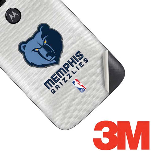 NBA Memphis Grizzlies Home Jersey Moto E5 Play Skin